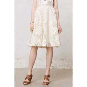 Anthropology Tulle Emeline skirt